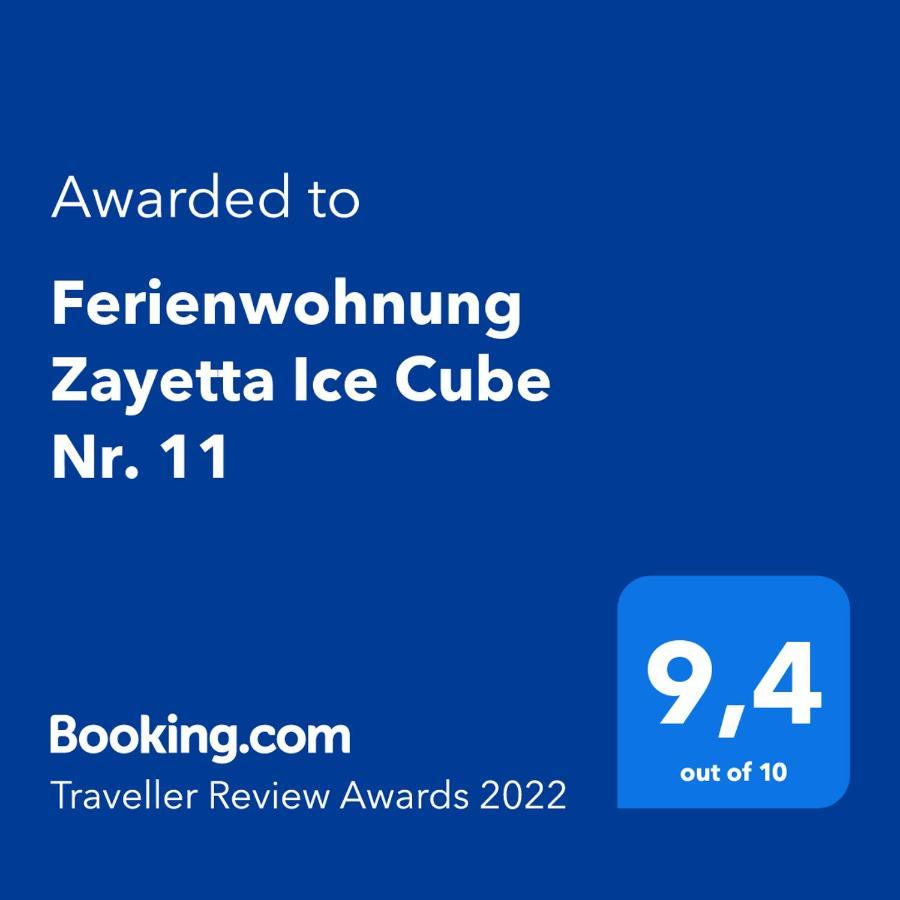 Ferienwohnung Zayetta Ice Cube Nr. 11 采尔马特 外观 照片